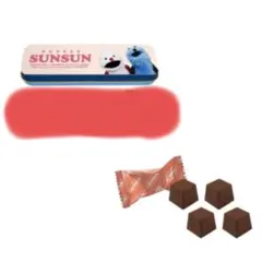 パペットスンスン チョコ缶