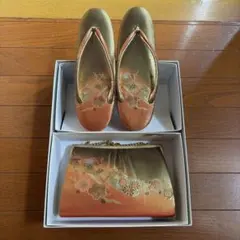 和装用バッグと草履のセットのサムネイル