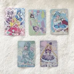 プリキュア　カードグミ　５枚セット