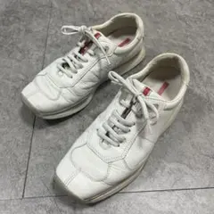 【激レア】PRADA SPORTS ベルクロ　スニーカー　23cm プラダスポーツ PRADA SPORT スニーカー ベルクロ レザー