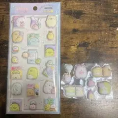 すみっコぐらし❁︎もっと！ふにふにシール 2点セット