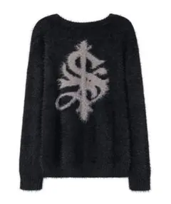 supplier cross shaggy knit