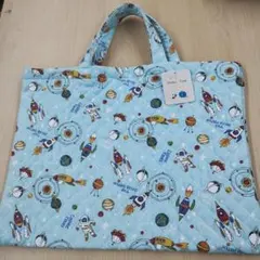 新品　キッズ　キルトレッスンバック　トートバック