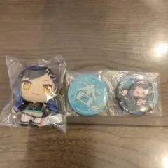 プロセカ　セガラッキーくじ　白石杏　B賞ぷちぬいマスコット　Ｆ賞缶バッチ