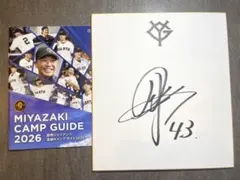 【非売品】則本昂大 直筆サイン色紙 巨人 ジャイアンツ　楽天イーグルス WBC 2026年最新】則本 直筆の人気アイテム - メルカリ