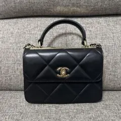 【最終値下】CHANEL シャネルトレンディ トップハンドルバッグのサムネイル