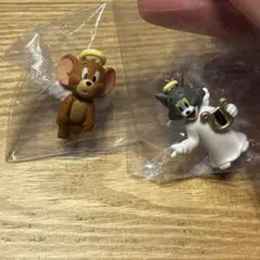 トムとジェリー つまんでつなげてますこっと2 天使と悪魔 ガチャガチャ