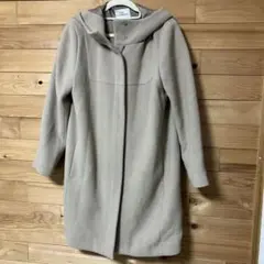 studio CLIP my STANDARD フード付コート ベージュMサイズ