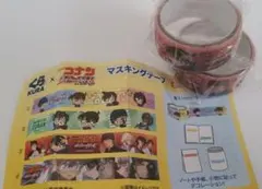 くら寿司　コナン　マスキングテープ　2個セット