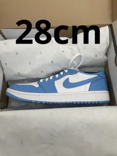 エア ジョーダン 1 ロー UNCゴルフシューズ us10