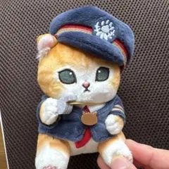 モフサンド 駅長にゃん ぬいぐるみマスコット