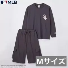 【MLB公式】ホワイトソックス 刺繍スウェットトップス＆カーゴパンツセットアップ
