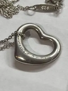 Tiffany & Co. オープンハート ネックレス 925 40cmのサムネイル
