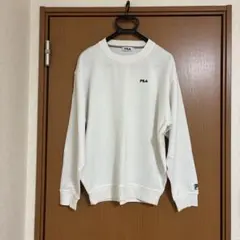 【最終価格】FILA ホワイト トレーナーLL