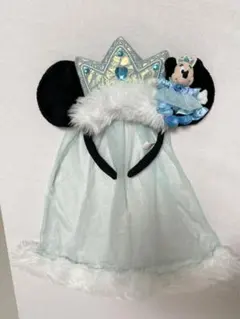 ミニーちゃんカチューシャ ティアラ付き ディズニー disney