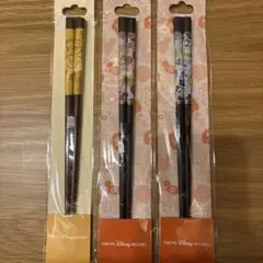 東京ディズニーリゾート 木製箸 3セット