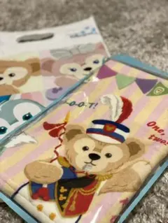 ディズニーシー 35周年 ダッフィー＆フレンズ フェイスタオル