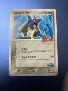 波動のルカリオ ポケモンカード ポケパーク プロモ