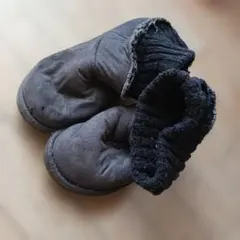 グレームートンブーツ ニット履き口