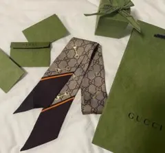 GUCCI スカーフ GGパターン