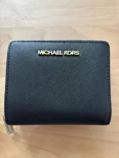 MICHAEL KORS ブラック 二つ折り財布