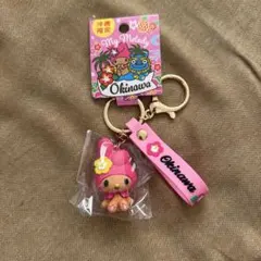 マイメロディ 沖縄限定 キーホルダー シーサー
