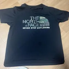 THE NORTH FACE Tシャツ ブラック迷彩