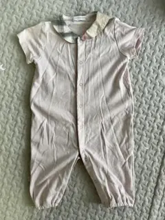 バーバリー♡ 2wayオール ロンパース ピンクのサムネイル