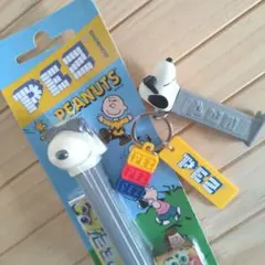 スヌーピーPEZ キーリング ジョークール 2点セット♡