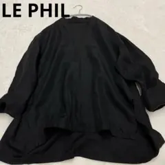 シャツ 長袖 黒