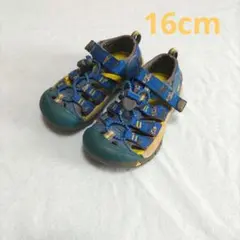 16cm KEEN サンダル 水色