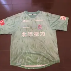 GOLDWIN 緑色 シャツ スポンサー付き カターレ富山　非売品