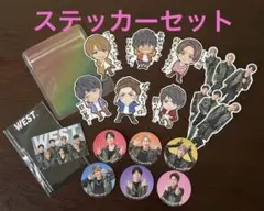 WESTꓸ ステッカーセット