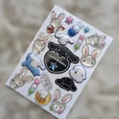 ぷっくり立体シール　おすそわけセット⑩