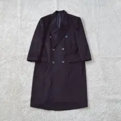 ダブルチェスターコート カシミヤ