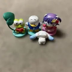 サンリオキャラクター チョコエッグ+シナモロール4体セット