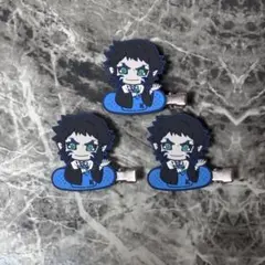 鬼滅の刃 獪岳 キャラばんちょうこう ヘアクリップ 前髪クリップ