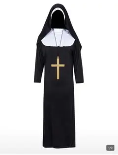 修道女コスチューム 黒　シスター