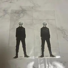 呪術廻戦 五条悟 2点セット ジャンプショップ 高専 ダイカットステッカー