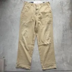Ralph Lauren ギャバジンスラックス クリーム色　90s レア物 Ralph Lauren ギャバジンスラックス クリーム色 90s レア物 - メルカリ