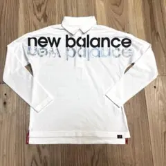 new balance golf ニューバランス ハーフジップ長袖ポロシャツ 1のサムネイル