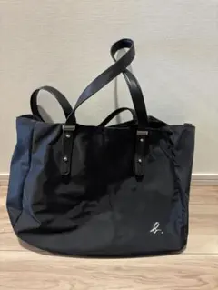アニエスべー 黒 トートバッグ