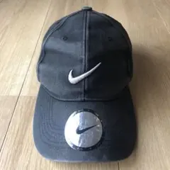 ナイキ　NIKE キャップ　黒　古着のサムネイル