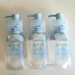 & tint☆シナモロール☆シャンプー&トリートメント&ヘアパック