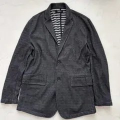 AZUL テーラードジャケット ボーダー裏地 LL（C532）