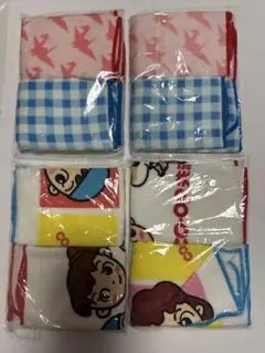キャラクタータオル 4枚セット2バッグ