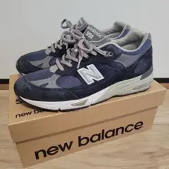 26.5㎝　ニューバランス　new balance　M991NV　ネイビーのサムネイル