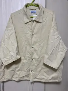 panch house ジョイントワークス　7部丈シャツ　アイボリー　古着