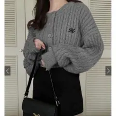 GRL ショート丈　カーディガン