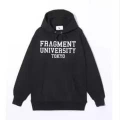 FRAGMENT UNIVERSITY ブラック パーカー Ｓ